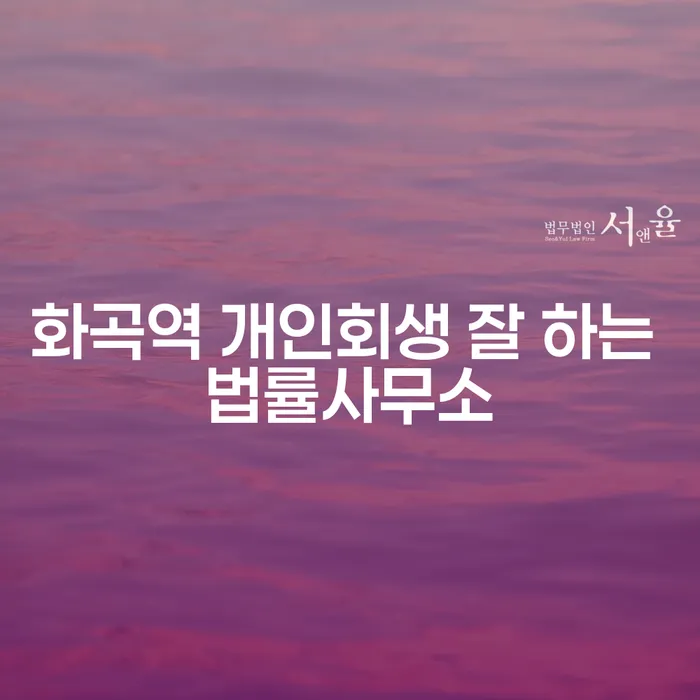 화곡역 개인회생 잘 하는 법률사무소
