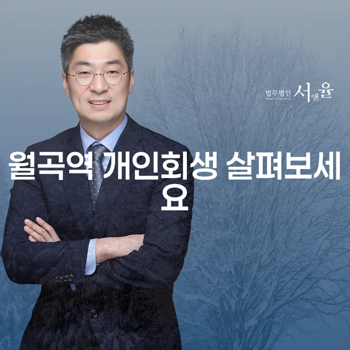 월곡역 개인회생 살펴보세요